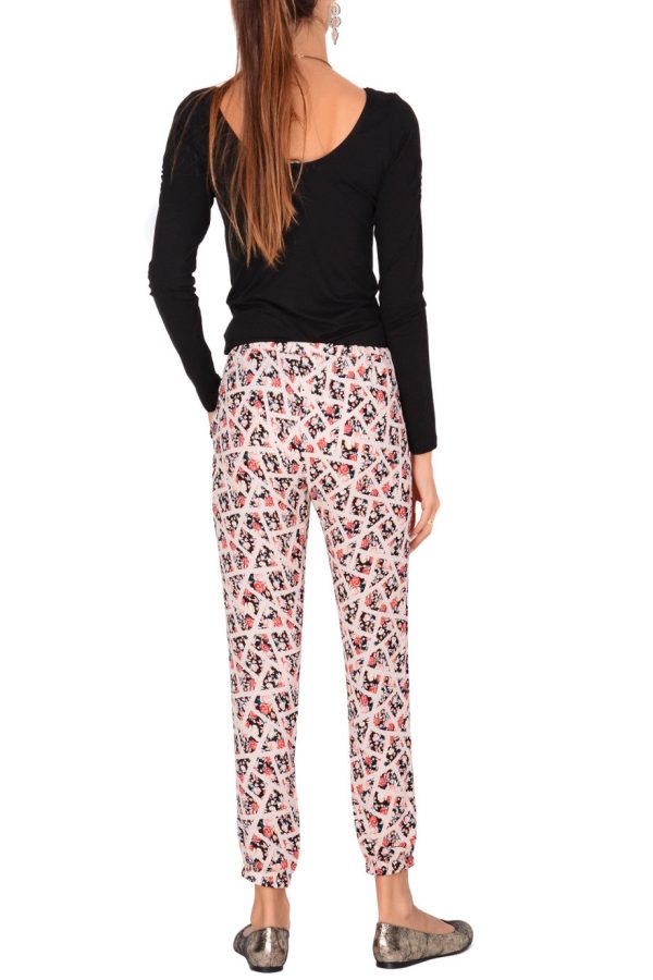 LONDON REYA Floral Printed Trousers Online Sale