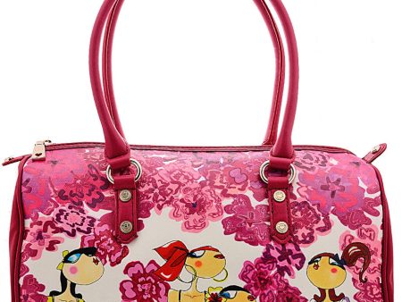 FLORENTINA Large Magenta Bag Cheap