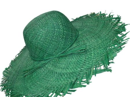 Avoria Green Handmade Madagascar Hat Online Hot Sale