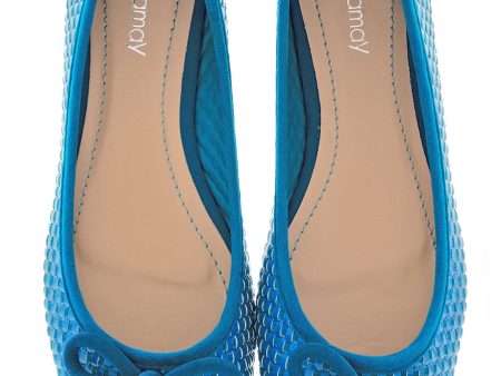 THELMA Sky Blue Ballerinas Fashion