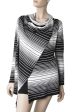 CLUBE BOSSA STRIPPED Black & White Cardigan For Discount