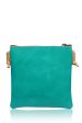 FERCHI MINI DAISY Green Patent Crossbody Bag Hot on Sale