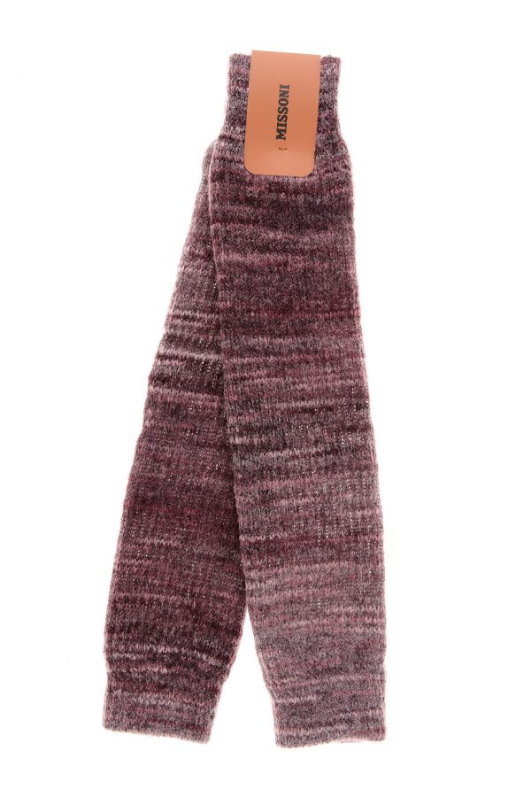 MISSONI SLOPE Gradient Pink Legwarmers Fashion