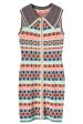 Bronte Retro Sleeveless Knit Dress For Cheap