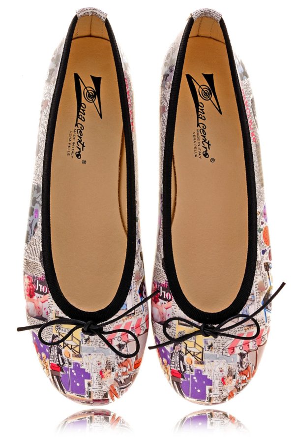 ANTONELLA BISTROT Printed Ballerinas Cheap