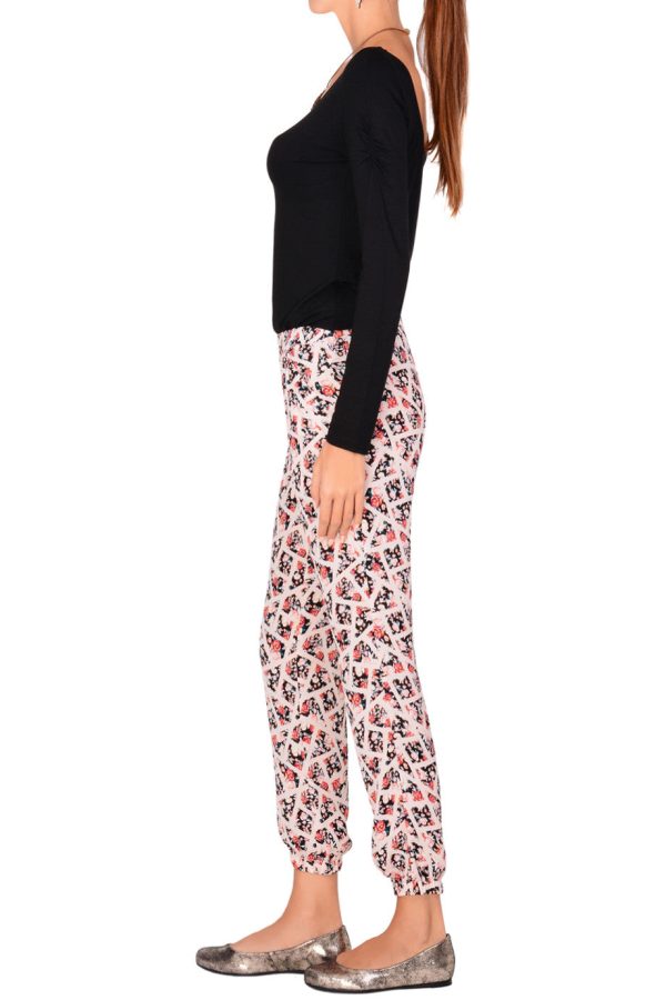 LONDON REYA Floral Printed Trousers Online Sale