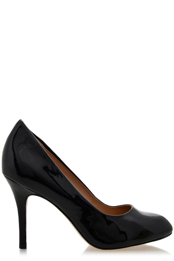 ALDITH Black Patent Leather Pumps Online Sale