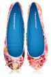 FRANCESCO MILANO Floral Multicolor Ballerinas For Cheap