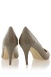 AGNES Taupe Patent Court Pumps Online Hot Sale