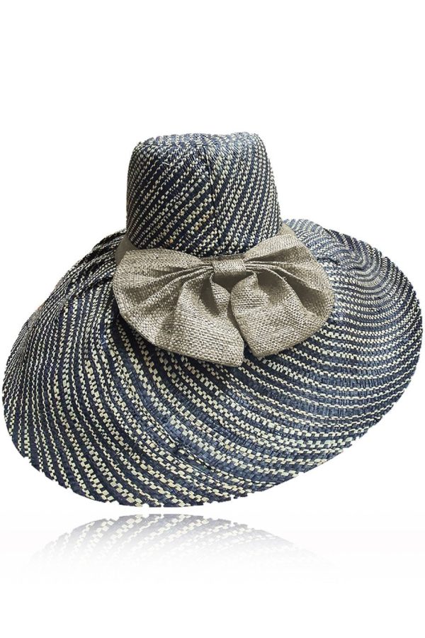 Ainsley Gray Wide Handmade Madagascar Hat Fashion