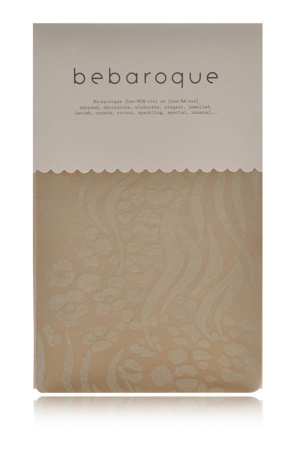 BEBAROQUE ZHORA Leopard Print Beige Sheer Tights Online