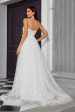 A Line Ivory Spaghetti StrapsAppliqued Long Wedding Dress Discount