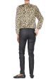 C BLOCK JALIA Leopard Fur Jacket Online