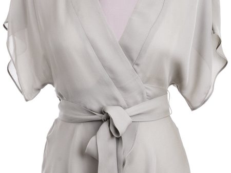 ALICE & TRIXIE SAYURI Kimono Grey Top on Sale