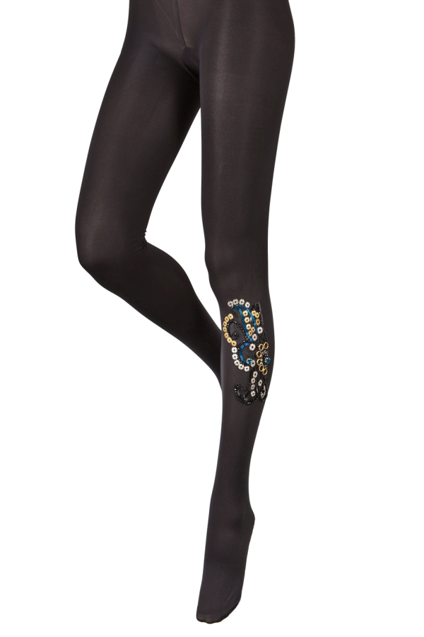 BEBAROQUE ALEXANDRA Black Tights Sale