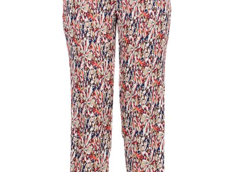 C BLOCK ADORIA Multicolor Floral Print Trousers Online