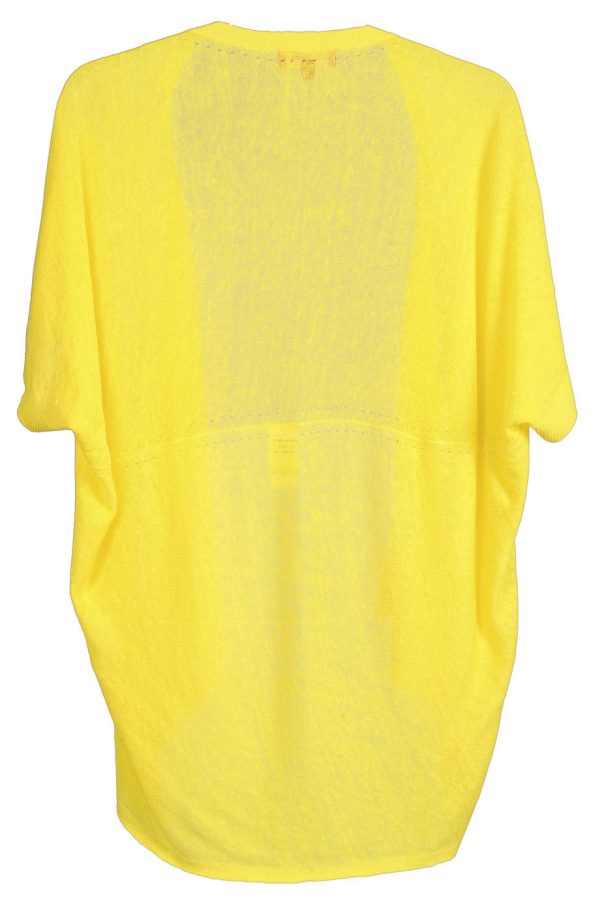 LUANA Yellow Batwing Cardigan Sale