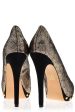 CECCONELLO BLISSE Gold Peep Toe Discount