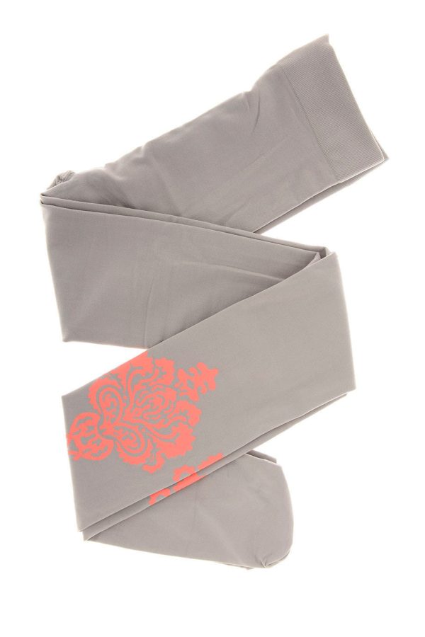 ZOHARA PIASLEY Grey Pink Tights Hot on Sale