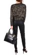 ROSEMARY Black Gold Fluffy Jumper Online Hot Sale