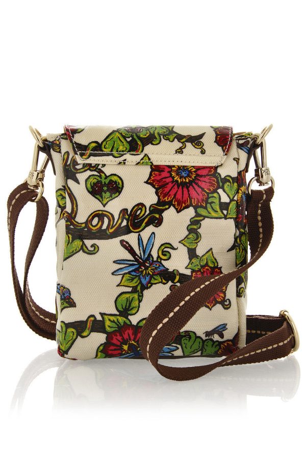 ARTIST CIRCLE Floral Plastic Messenger Hot on Sale