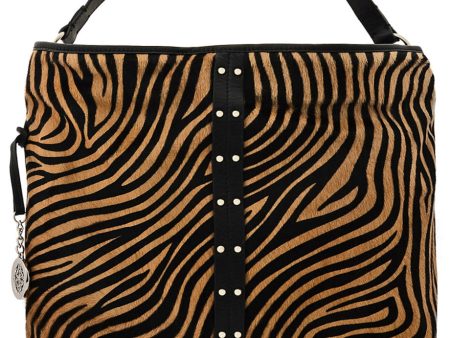 CAPOVERSO ZEBRINA Pony Printed Leather Bag Fashion