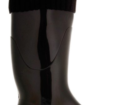 ALASKA Black Rubber Boots For Discount