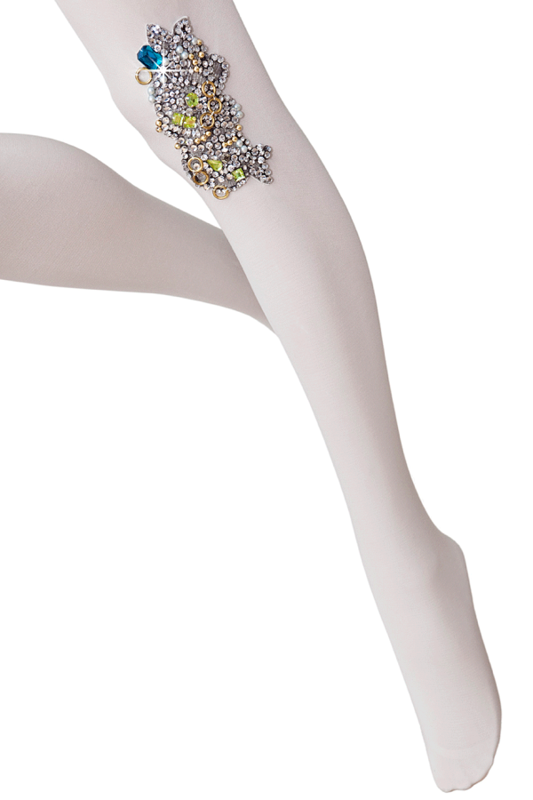 BEBAROQUE BEATRICE Cream Tights Online