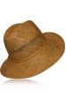 Agerta Brown Handmade Madagascar Hat on Sale