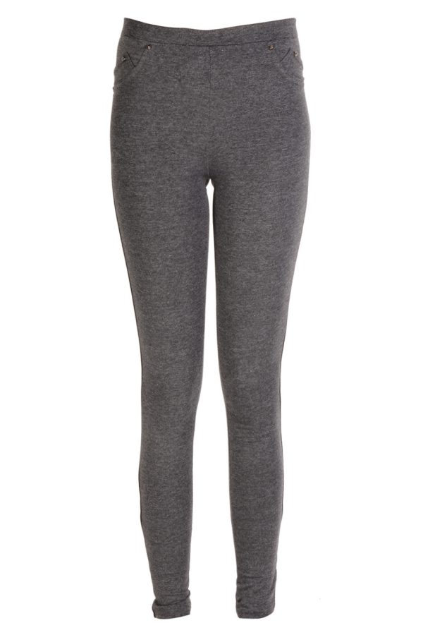 JAJA Grey Jersey Leggings Cheap