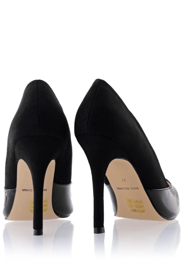 AUBREY Black Suede Pumps Online