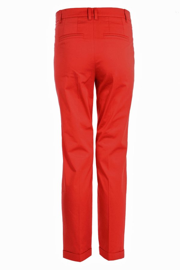 ELEGANT Red Chino Pants Sale