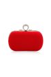 Luxury Red Handbag with Rhinestones on Sale