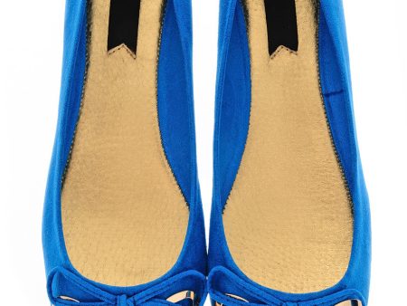 BLINK BUTTERFLY WINGS Royal Blue Ballerinas Hot on Sale