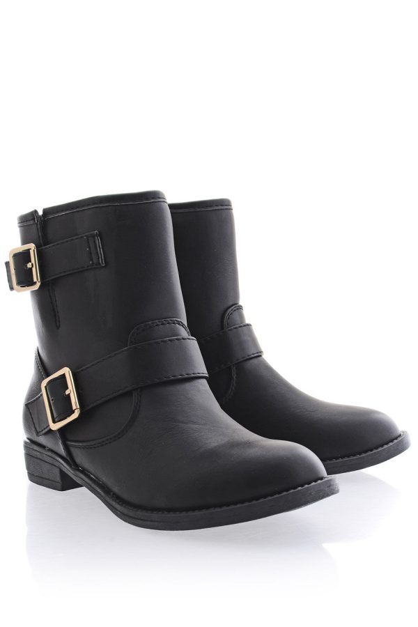 ANDRIE Black Ankle Boots Online