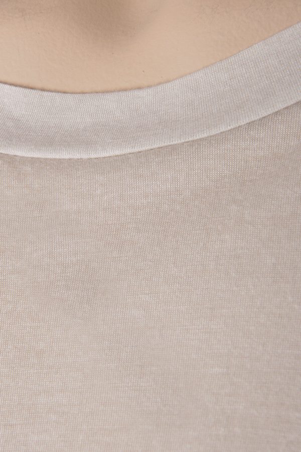 ENZA COSTA CREW Ivory Loose Top Online now