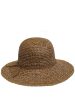 Bernie Brown Straw Beach Hat Hot on Sale