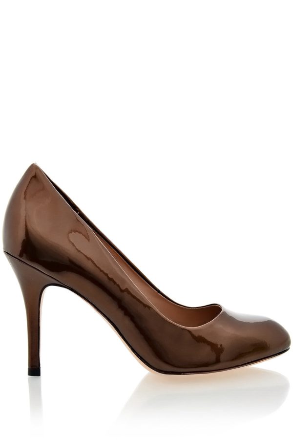 ALDITH Pearl Feno Patent Leather Pumps Hot on Sale