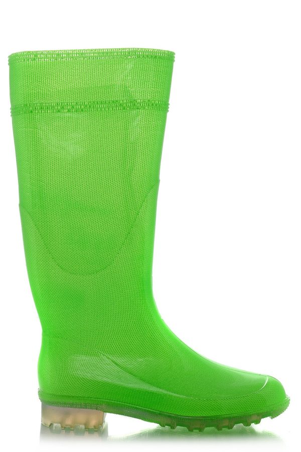 AMABEL Green Fluo Rubber Boots Online Hot Sale