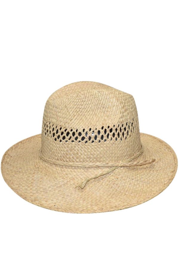 Agerta Ivory Handmade Madagascar Hat Hot on Sale