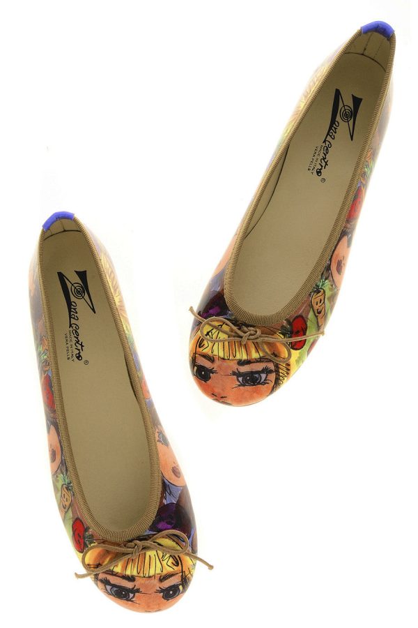 ANTONELLA RAGAZZINA Multicolor Ballerinas on Sale