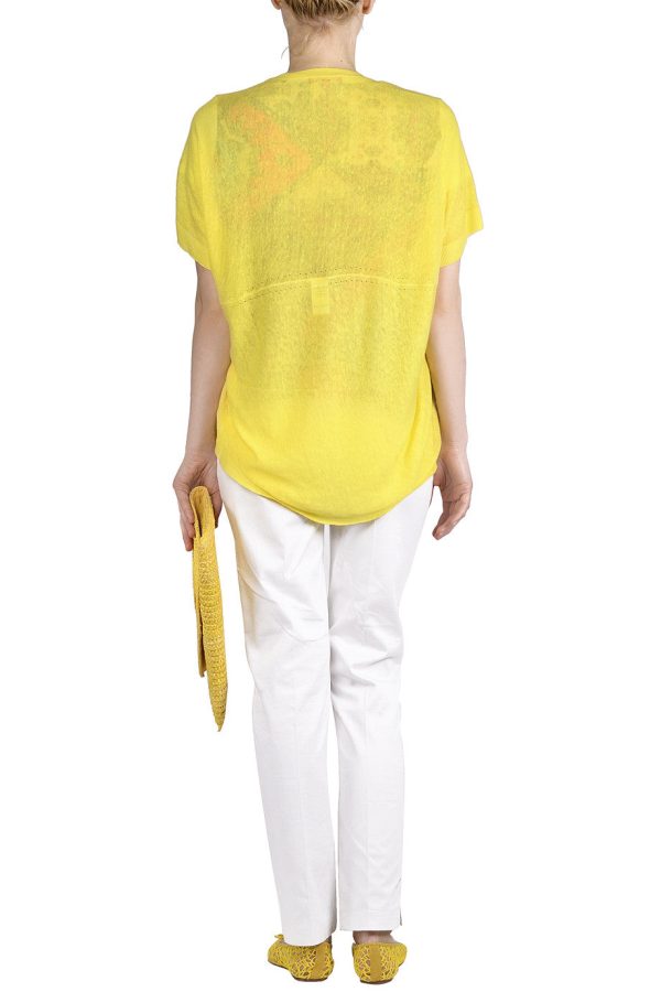 LUANA Yellow Batwing Cardigan Sale