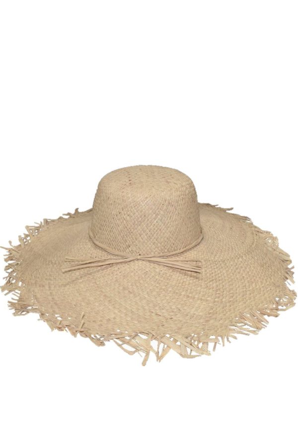 Avoria Ivory Handmade Madagascar Hat Online Sale