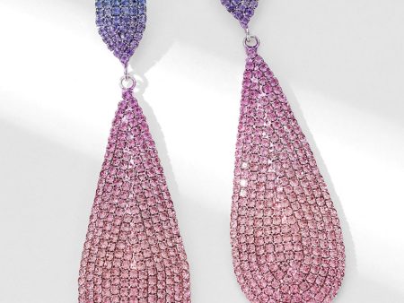 Sparkly Diamond-Encrusted Accessories Luxury Earrings Online Hot Sale